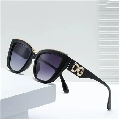 Fornitori di occhiali da sole leopardati di lusso Cat Eye